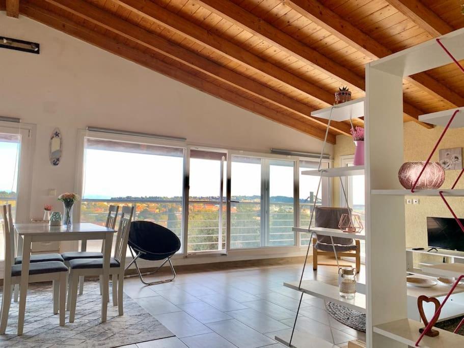 Ferienwohnung Panoramic Penthouse Corfu Town With Amazing Views Exterior foto