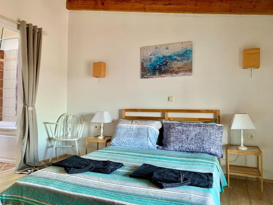 Ferienwohnung Panoramic Penthouse Corfu Town With Amazing Views Exterior foto